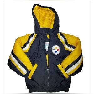STEELERS Football Jacket! Kid's Size 8 Small